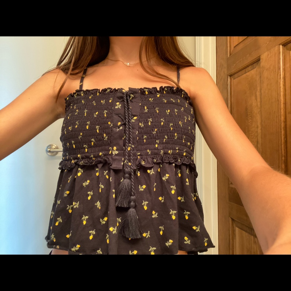 american eagle cropped tank